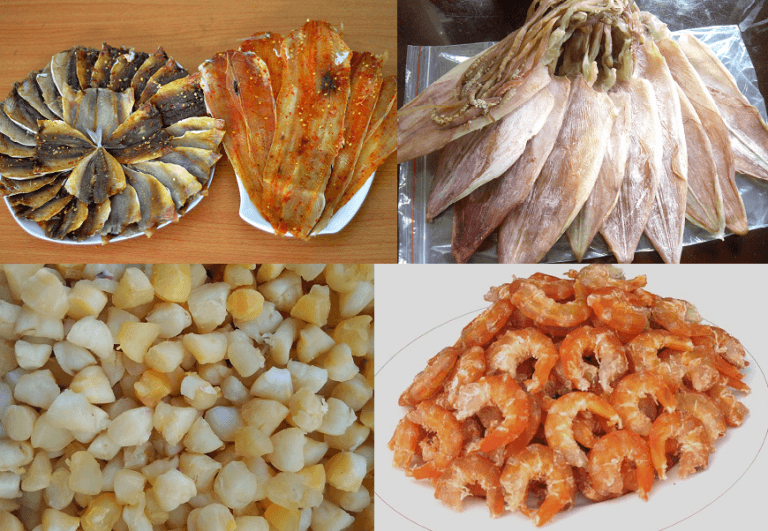 Thực phẩm khô cho du học sinh Châu Âu, sách vở, hải sản khô cho du học sinh Châu Âu